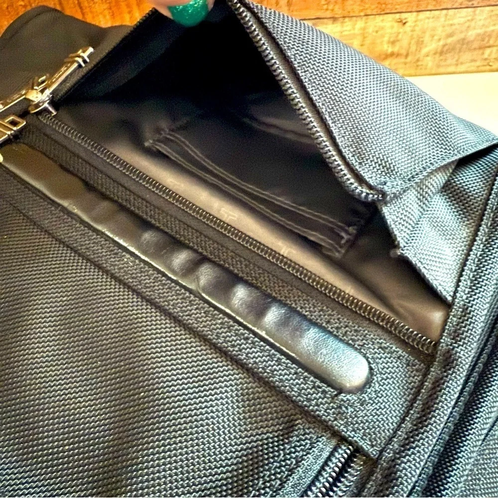 Tumi Alpha Ballistic Nylon Briefcase Messenger Bag